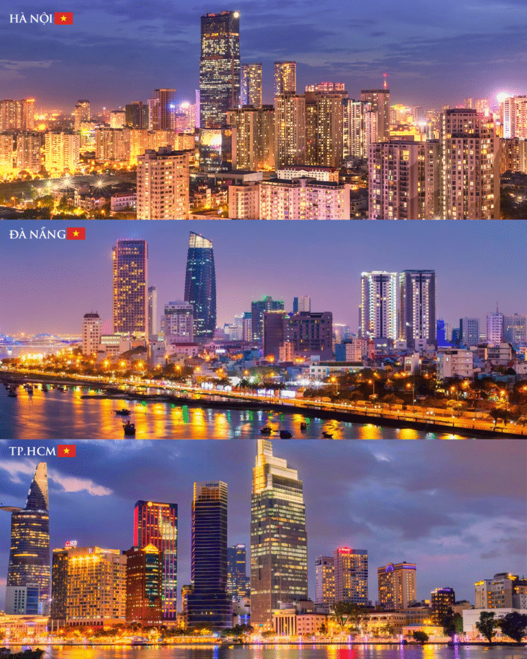 SKYLINE VIỆT NAM: HÀ NỘI – ĐÀ NẴNG – TP.HCM, CUỘC CHẠY ĐUA ĐÔ THỊ VƯƠN TẦM CHÂU Á?