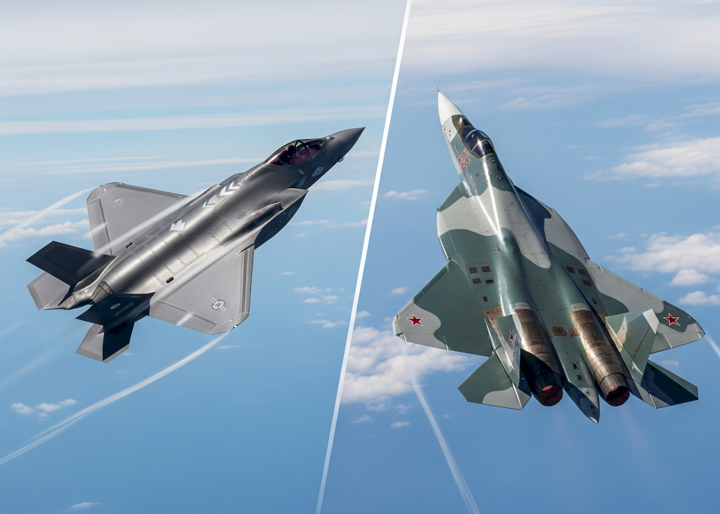 So Sánh Sức Mạnh- F-35 Lightning II Đối Đầu Sukhoi Su-57 Ai Vượt Trội