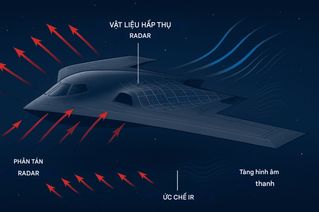 Bí mật phía sau “bóng ma trên bầu trời” – Công nghệ tàng hình hiện đại