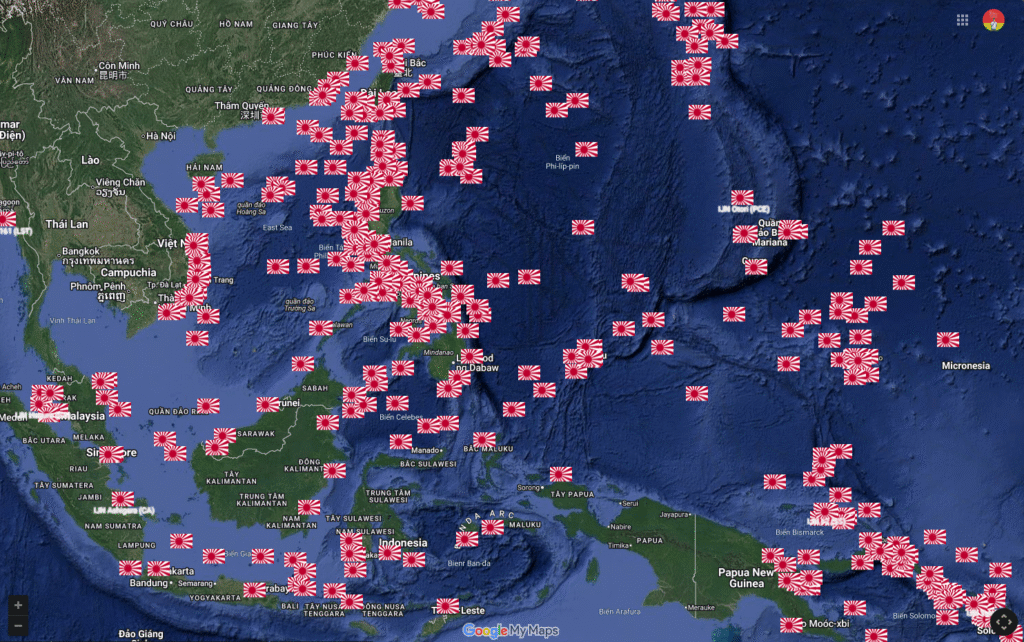 Tất cả tàu chiến của Hải quân Đế quốc Nhật bị đánh chìm trong Thế chiến 2