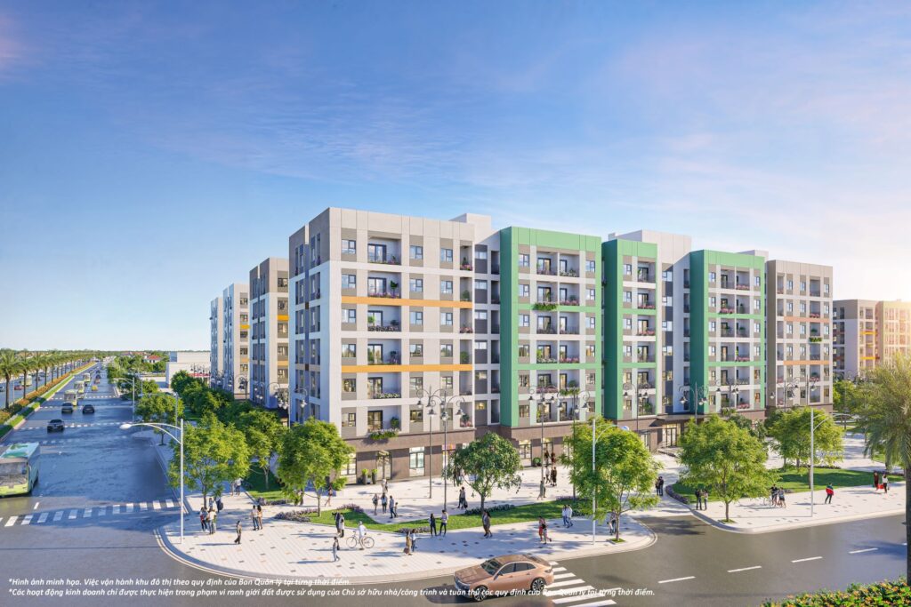 Hình ảnh minh hoa việc vận hành khu đô thị