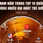 XẾP HẠNG CÁC QUỐC GIA UỐNG NHIỀU BIA NHẤT THẾ GIỚI NĂM 2024